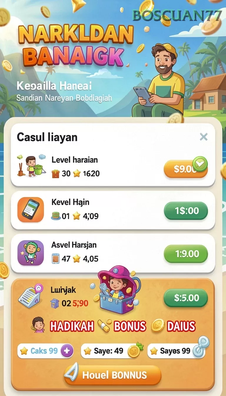 Cuplikan layar KAYA33 — menu navigasi