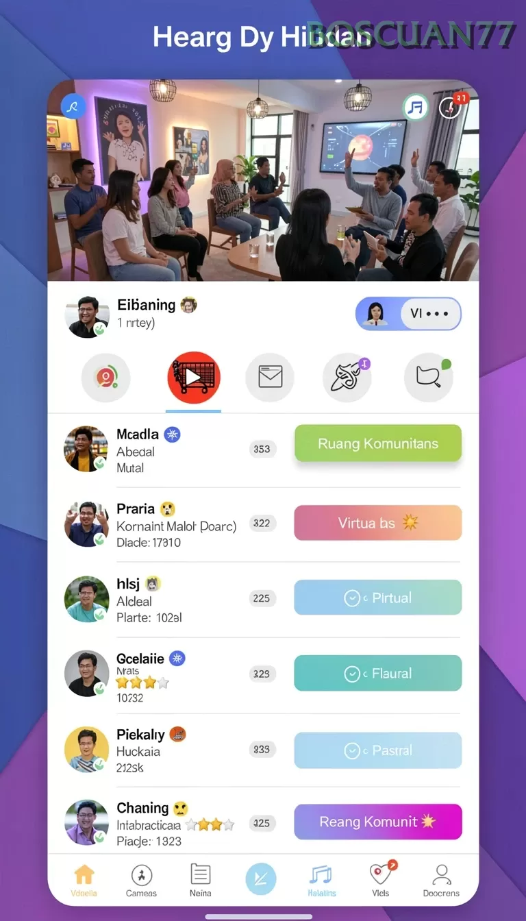 Cuplikan layar DOMINO4D — aktivitas