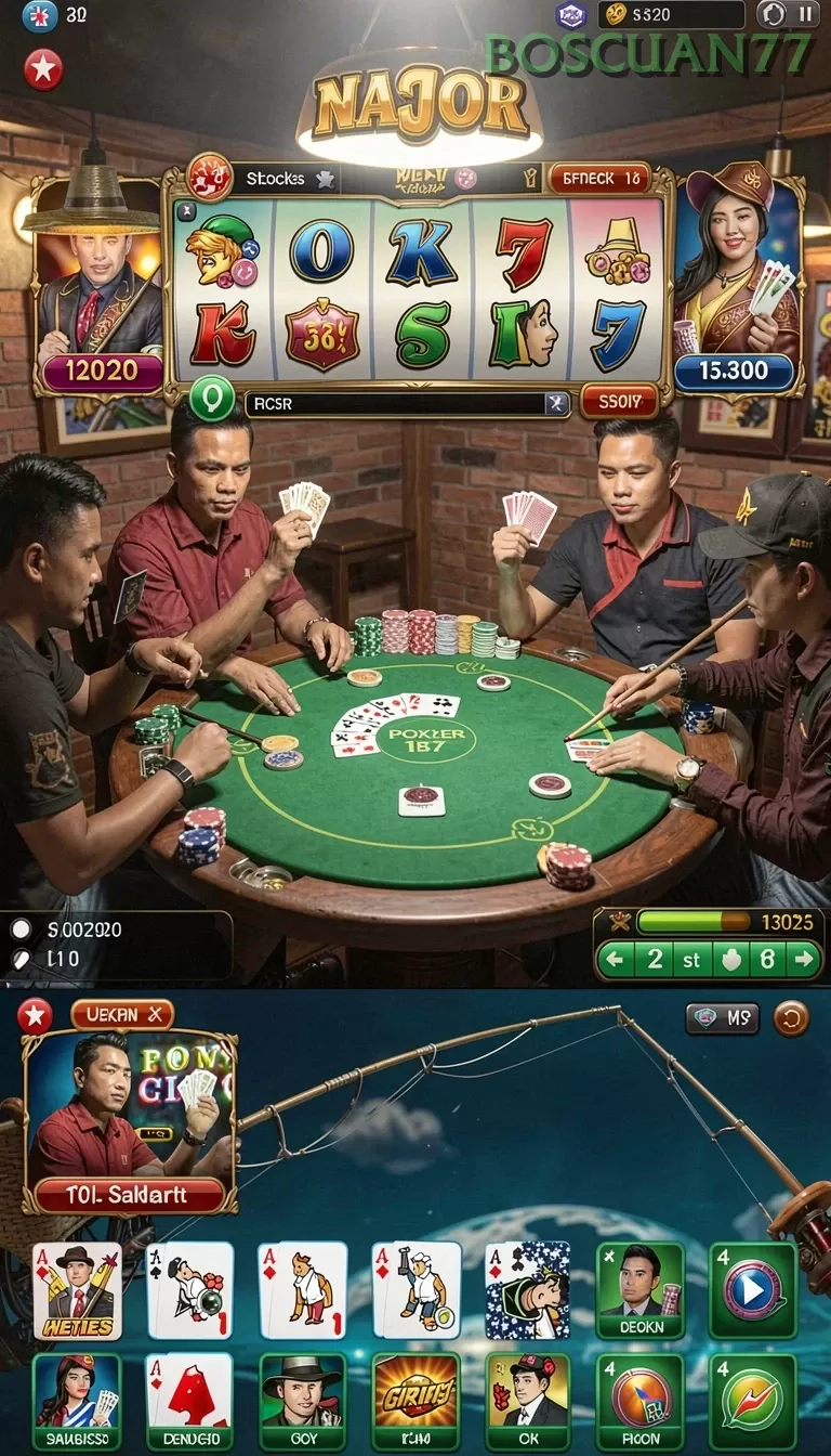 Cuplikan layar DOMINO4D — halaman utama