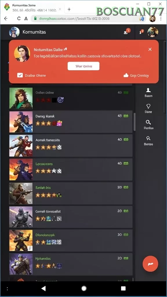 Cuplikan layar 66KBET — menu navigasi